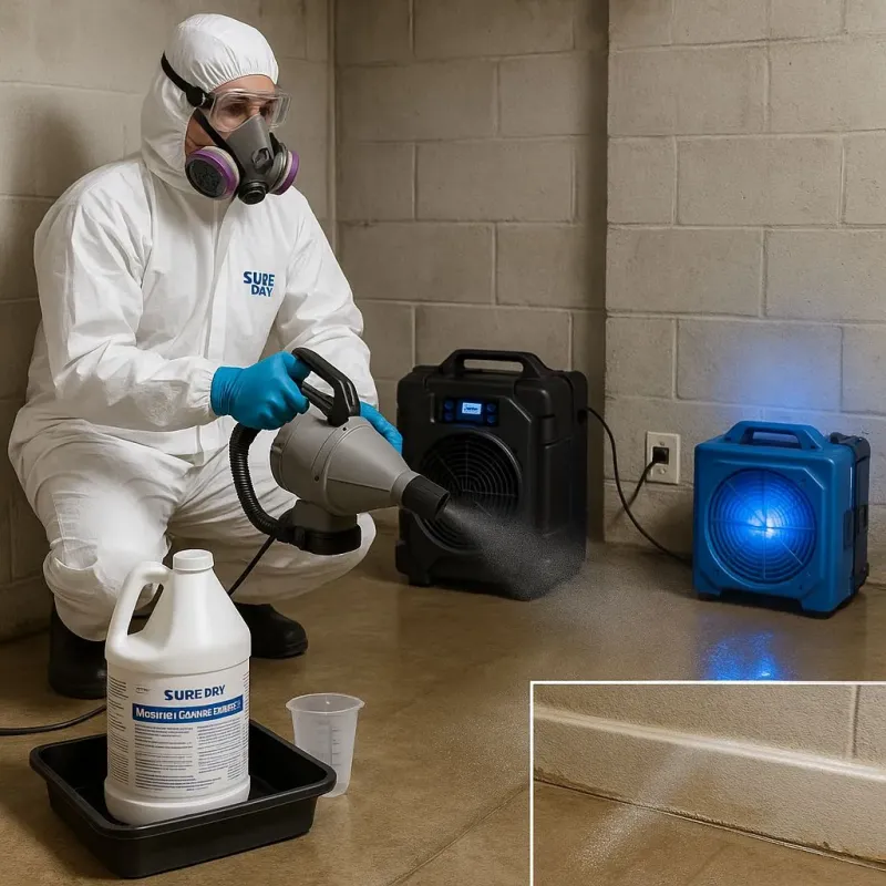 Sanitization and Odor Removal process in Hercules, CA