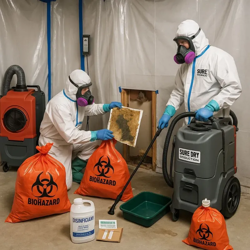 Contaminated Water Handling Protocols process in Hercules, CA